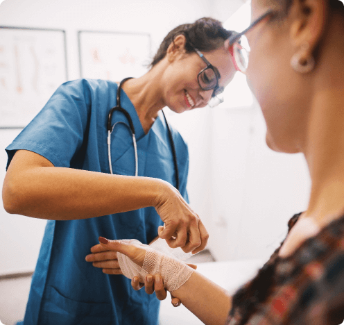 Wound care services intro image
